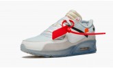 NIKE X OFF-WHITE THE 10: AIR MAX 90 Off-White