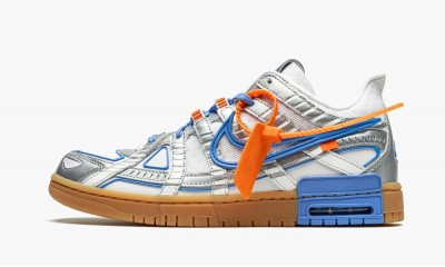 NIKE X OFF-WHITE AIR RUBBER DUNK Off-White - University Blue