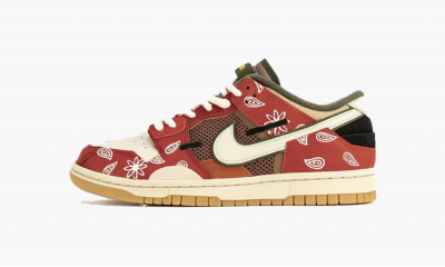 Nike Dunk Low Scrap  Archeo Brown Red Low